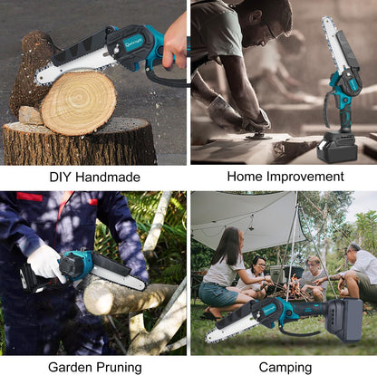 🔥 Limited-Time Deal 🌲 Cordless Mini Chainsaw – Compact & Powerful