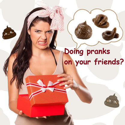 😂7 Pcs Fake Poop  Realistic Prank Poop