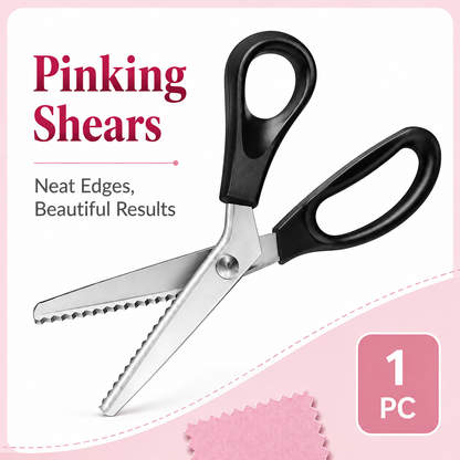 ✂️ 50% OFF Stainless Steel Zig Zag Scissors 🔥 Clean Decorative Cuts for DIY Crafts