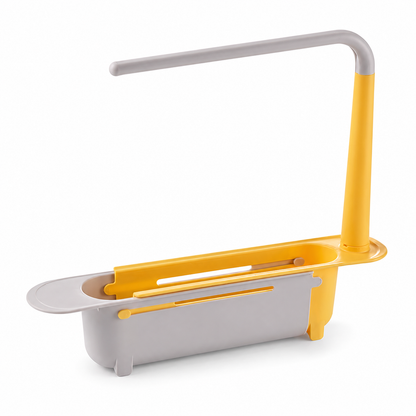 ✨ 49% OFF 🧽 Adjustable Kitchen Sink Organizer – Sponge & Towel Holder for a Clutter-Free Sink