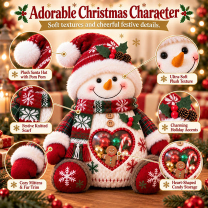 🎅 🎄 Christmas Character Refillable Treat Holder