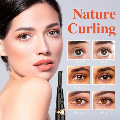 ✨ 62% OFF Heated Eyelash Curler – 8-Second Heat-Up & 3 Temperature Settings