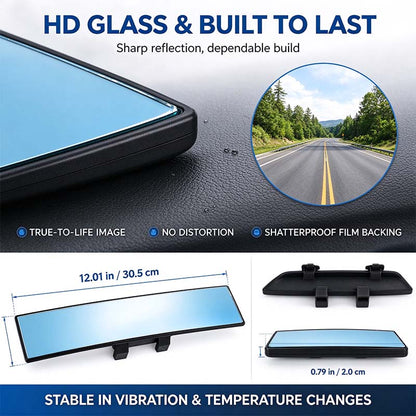 🔥 Limited-Time 49% OFF - 🚗 Panoramic Rearview Mirror · Eliminate Blind Spots Instantly