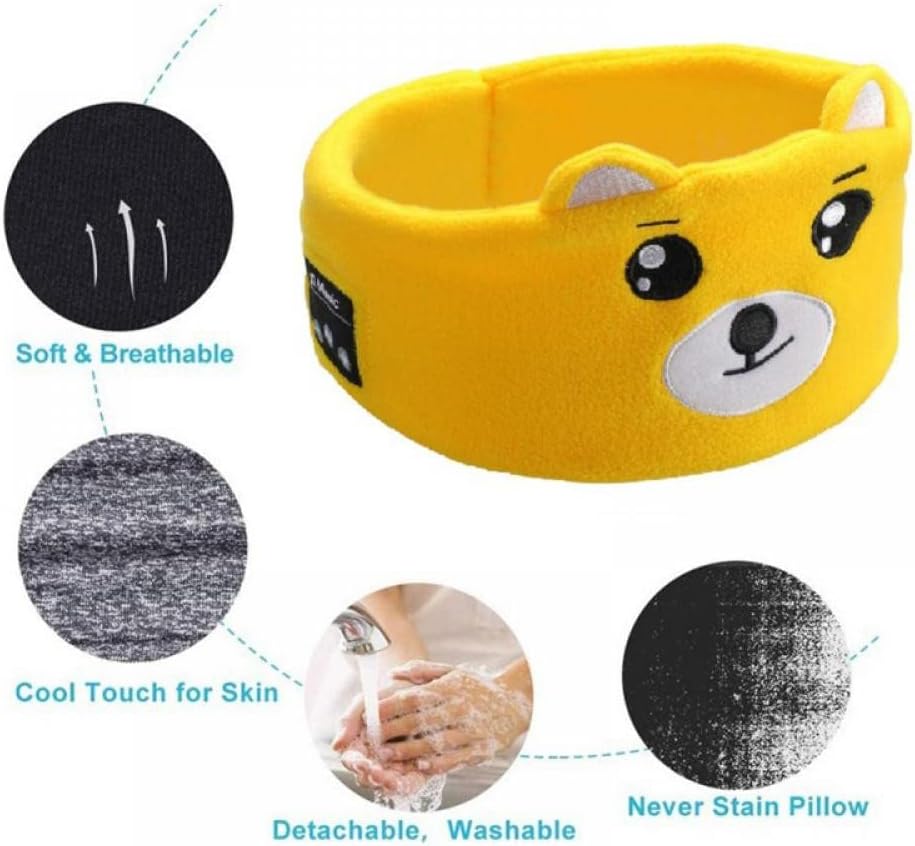 ⚡️Flash Sale｜Bluetooth Eye Mask for Kids with Headband and Music Headphones