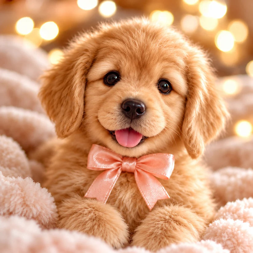 🐶 49% OFF – Golden Buddy™ Realistic Robot Golden Retriever Puppy🐾