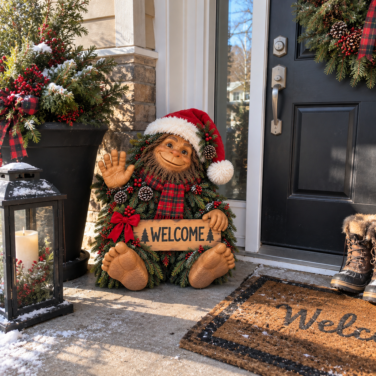 ✨Christmas Bigfoot Welcome Decor