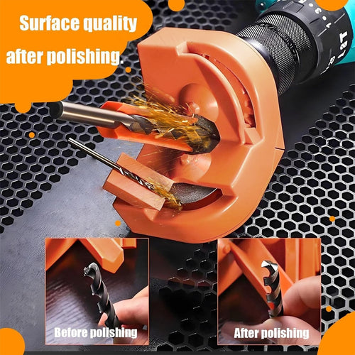 🔥 48% OFF Drill Bit Sharpener Kit – Restore Dull Bits in Minutes