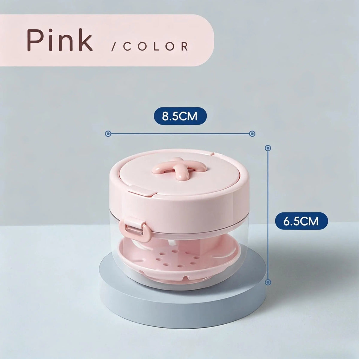 🦷 All-in-One Retainer Cleaning Case with Mirror Brush & Soaking Tray