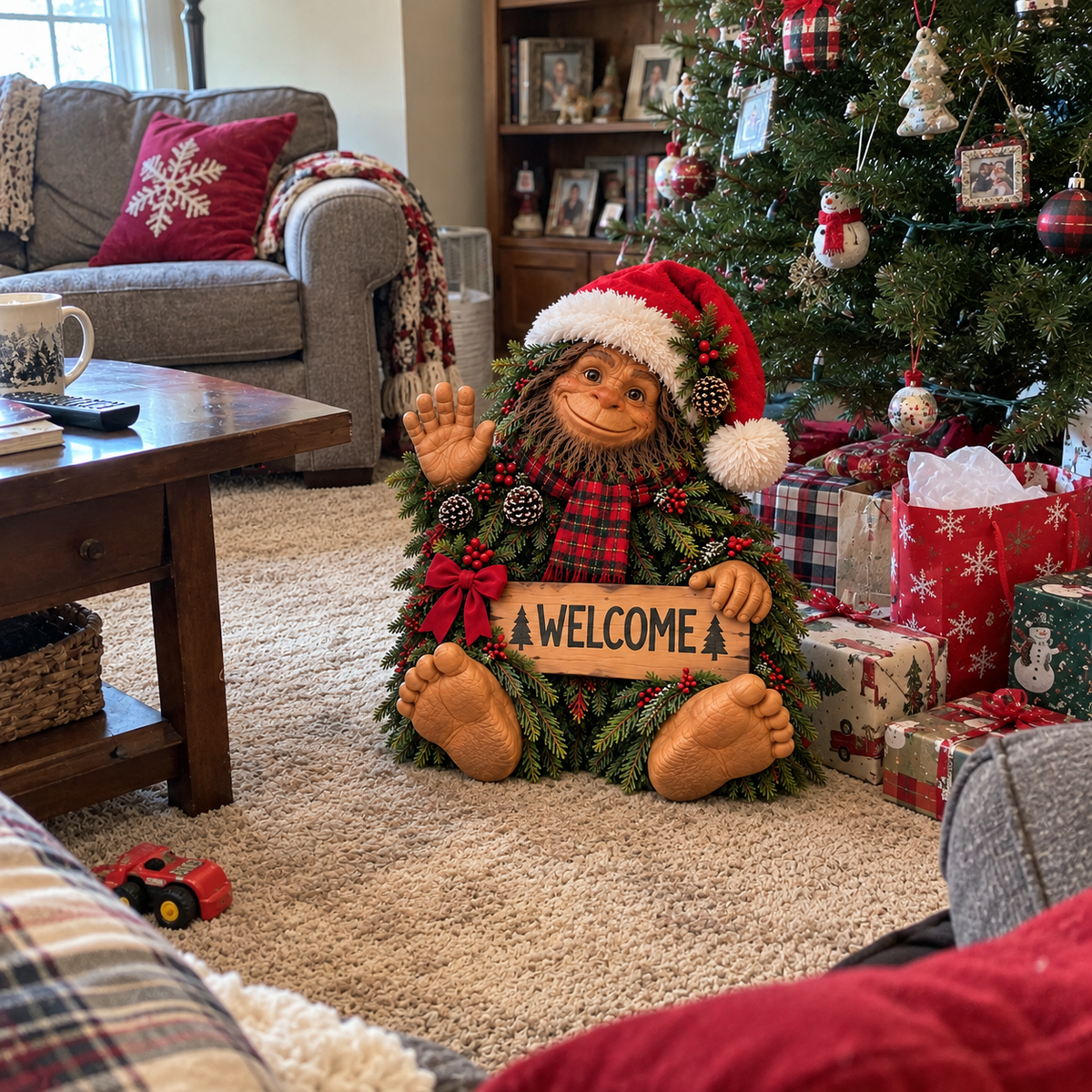 ✨Christmas Bigfoot Welcome Decor