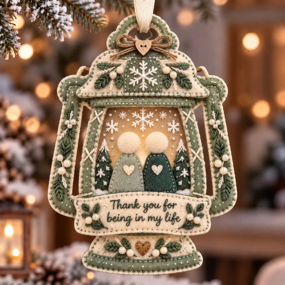 🔥Last Day 49% OFF - 🧶Handcrafted Felt Holiday Ornament