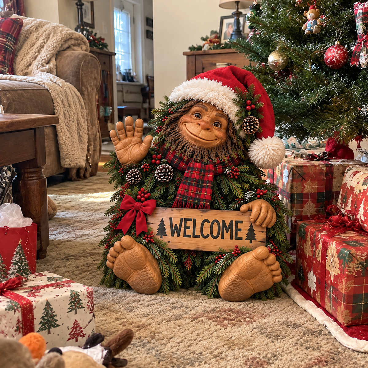 ✨Christmas Bigfoot Welcome Decor