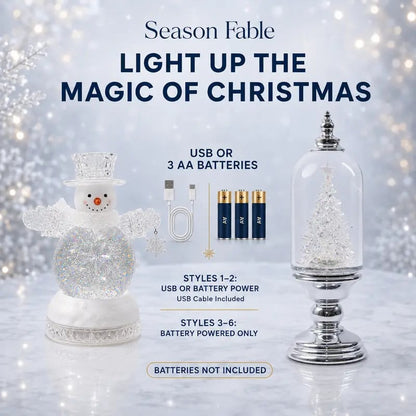 Season Fable Christmas Lighted Lantern Decor☃️