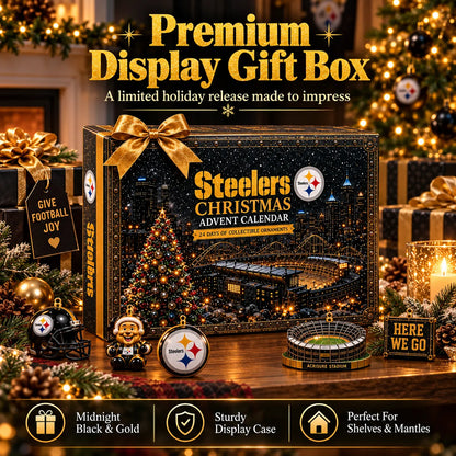 🏈 2026 Pittsburgh Football Advent Calendar – 24 Collectible Ornaments