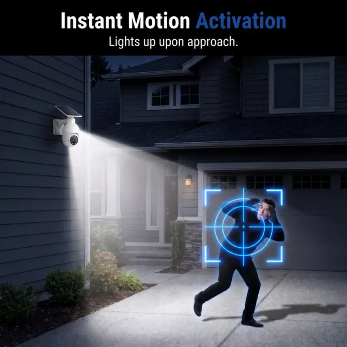 ⏰Sale 49% OFF - Solar-Powered Simulated Surveillance Camera Street Light
