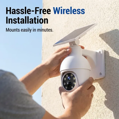 ⏰Sale 49% OFF - Solar-Powered Simulated Surveillance Camera Street Light