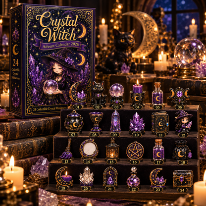 ✨ 24-Day Witch Advent Calendar – 8 Magical Editions with Collectible Miniatures