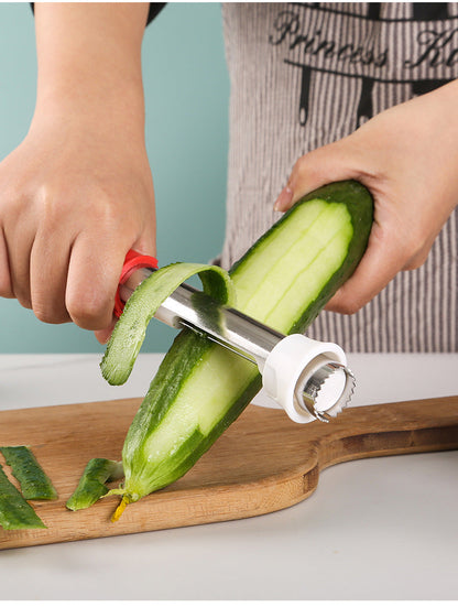 50% OFF 2-in-1 Apple Corer & Peeler Tool | Stainless Steel