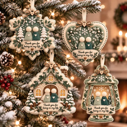 🔥Last Day 49% OFF - 🧶Handcrafted Felt Holiday Ornament