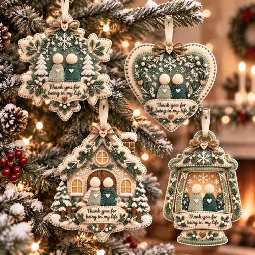 🔥Last Day 49% OFF - 🧶Handcrafted Felt Holiday Ornament