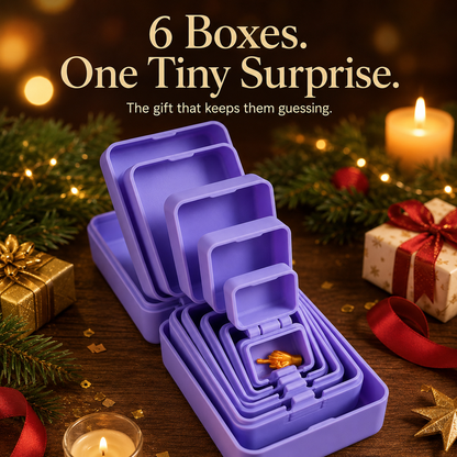 ⏰ LAST DAY: 50% OFF! 🎁 6-Layer Prank Nesting Box + Secret Mini Figurine 🤣