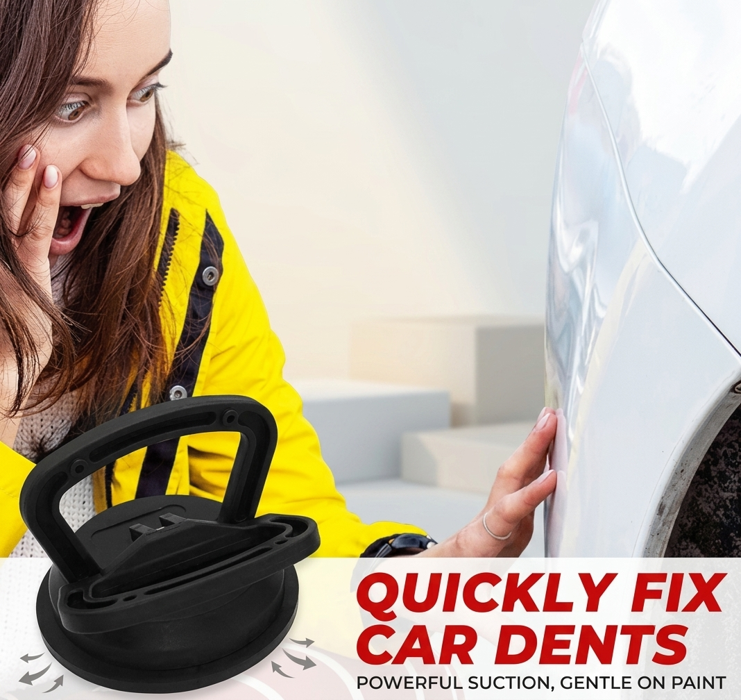 💥Buy 1 Get 1 Free ！🚗 Heavy-Duty Car Dent Puller Suction Cup with Quick-Release Locking Handle 🛠️