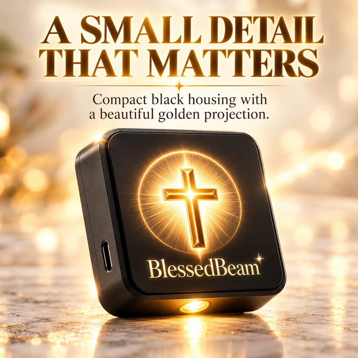 ✝️ Christian Car Door Projector Light – Let Your Faith Shine Wherever You Go ✨