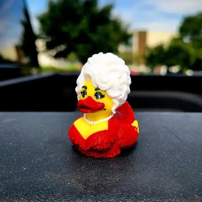 🔥 50% OFF 💋 Mini Glam Diva Duck Decor — Tiny Size, Big Personality