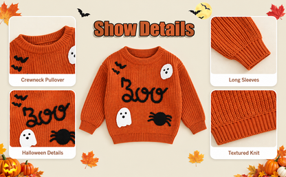 👻 Little Boo Knit Sweater 🎃