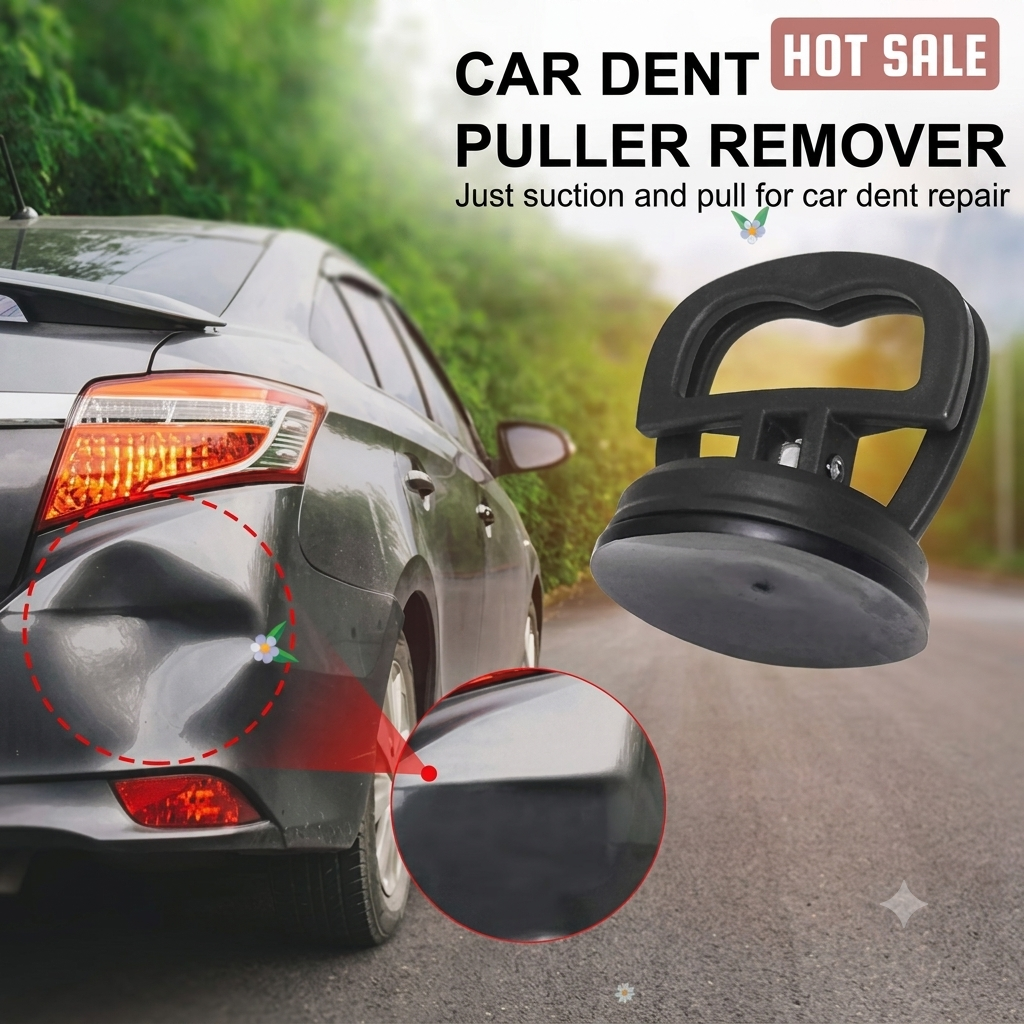 💥Buy 1 Get 1 Free ！🚗 Heavy-Duty Car Dent Puller Suction Cup with Quick-Release Locking Handle 🛠️