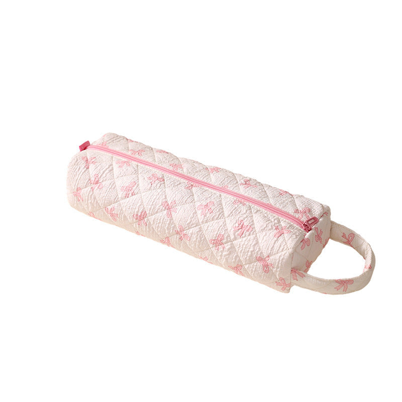 🔥 FINAL 50% OFF Quilted Multi‑Purpose Storage Bag, Portable Zipper Cosmetic Makeup Pouch 🎒