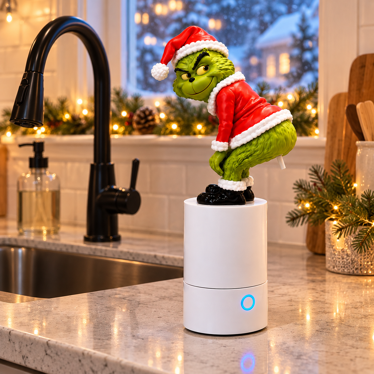 💨✨The Christmas Soap Dispenser That Toots