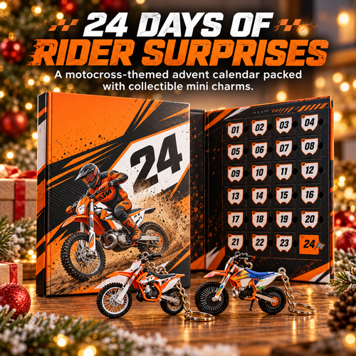 🏁 24-Day Motocross Advent Calendar – 🎄24 Days of Dirt Bike Surprises & Mini Collectibles
