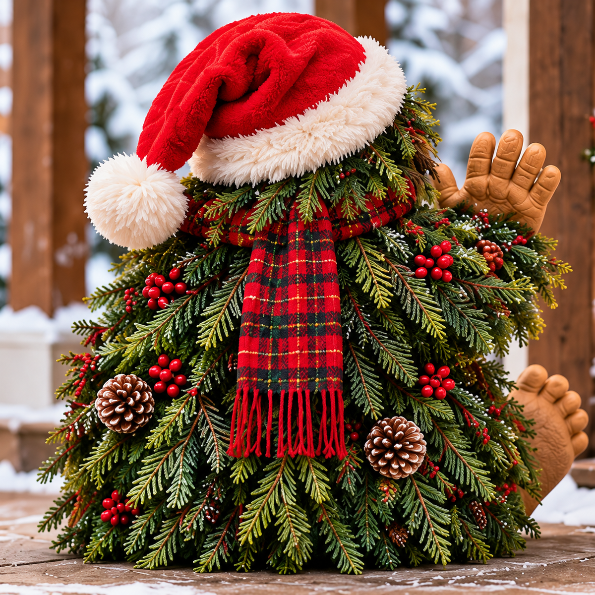 ✨Christmas Bigfoot Welcome Decor