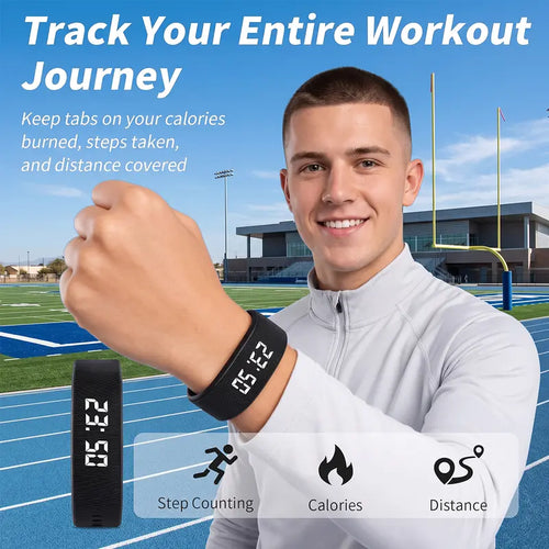🔥 50% OFF USB Rechargeable Smart Sports Band – Track Steps, Calories & Daily Activity Anywhere