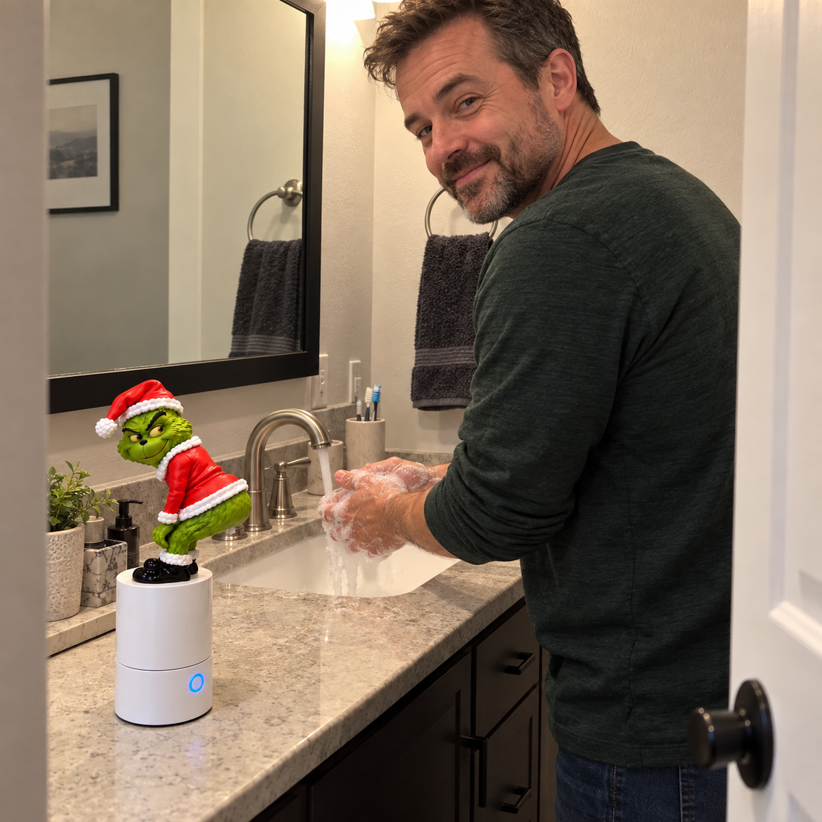 💨✨The Christmas Soap Dispenser That Toots