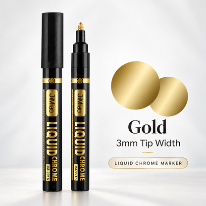 ✨ Metallic Touch-Up Paint Pen – 5 Colors for DIY & Decorative Repairs