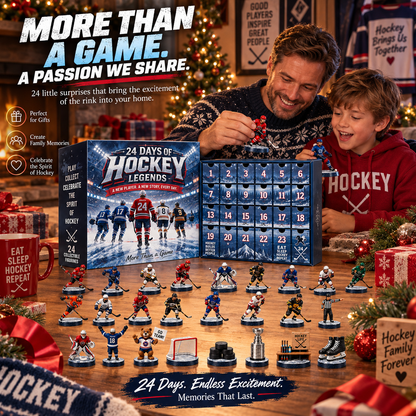 🏒 Ready to Hit the Ice?! 🏆2026 Hockey Legends  Advent Calendar – 24 Days of Epic Plays, Big Moments & Collectible Surprises!