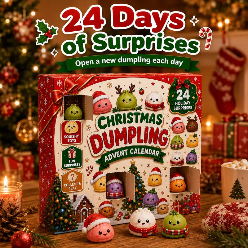 🔥 50% OFF Christmas Squishy Surprise Calendar 🎄 Open, Collect & Play for 24 Days