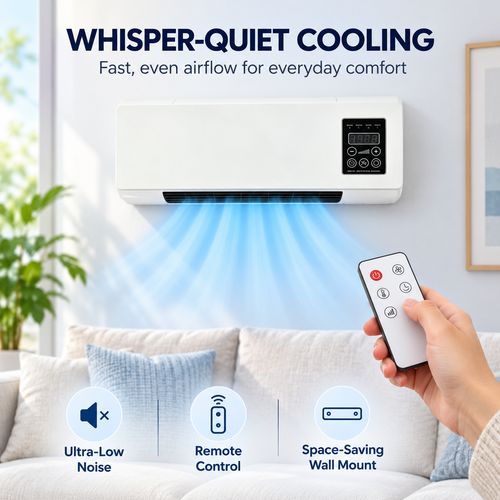 🔥 49% OFF 2-in-1 Wall-Mounted Heating & Cooling Unit – Comfort All Year