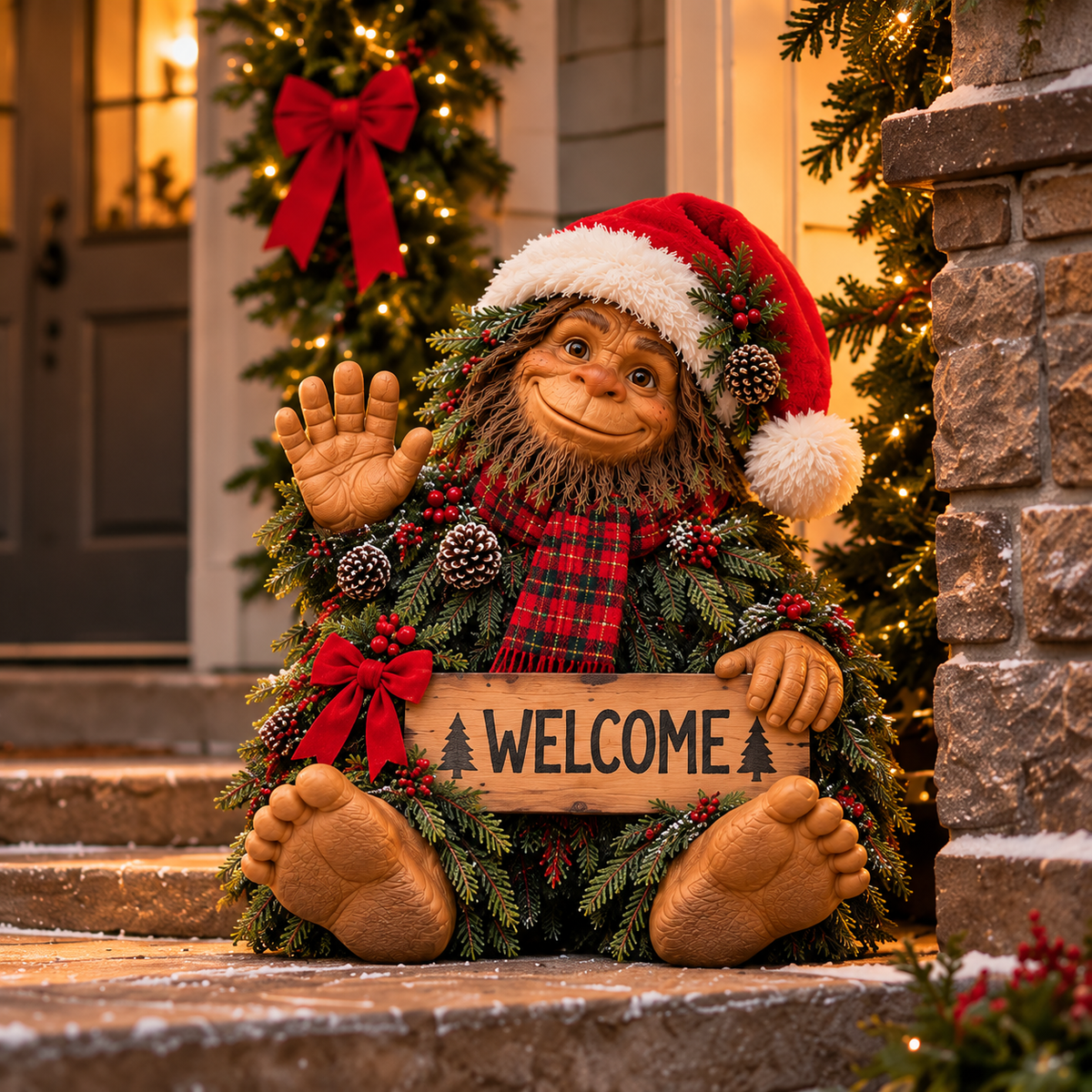 ✨Christmas Bigfoot Welcome Decor