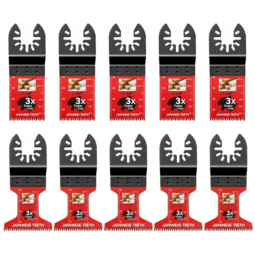 🔥 50% OFF Japanese-Tooth Oscillating Saw Blades 🪚 Fast & Clean Universal Cutting Blades