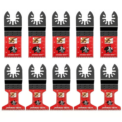 🔥 50% OFF Japanese-Tooth Oscillating Saw Blades 🪚 Fast & Clean Universal Cutting Blades