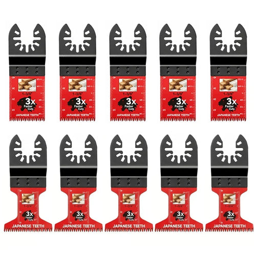 🔥 50% OFF Japanese-Tooth Oscillating Saw Blades 🪚 Fast & Clean Universal Cutting Blades