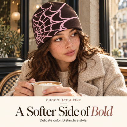 ❄️Miles Clothes Web Knit Beanie for Cold-Weather Comfort