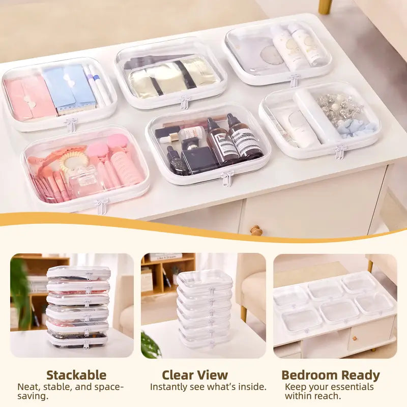 🔥 50% OFF Clear Stackable Storage Bags – See It. Store It. Find It Fast