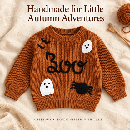 👻 Little Boo Knit Sweater 🎃