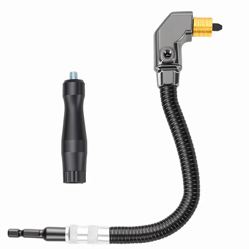 🔧 50% OFF Flexible Right Angle Drill Extension — Reach Screws Your Drill Can't
