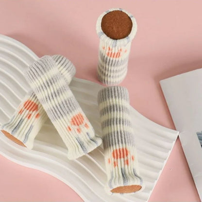 🐾 Thickened Cat Paw Chair Leg Covers — Silent & Wear-Resistant