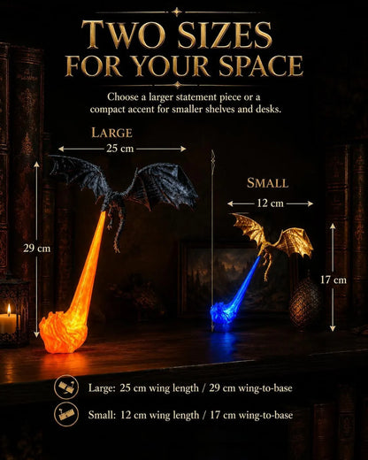 🐉 50% OFF Flying Dragon Bookshelf Light – Bring Fantasy to Life 🔥