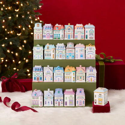 🏡 Storybook Spice Village – 24-Piece Decorative Spice Jar Set